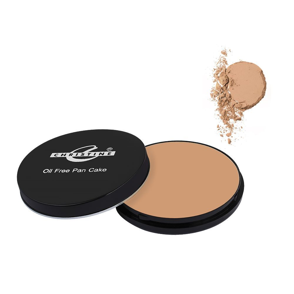 CHRISTINE OIL FREE PAN CAKE NATURAL BROWN 18