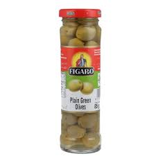 FIGARO PLAIN GREEN OLIVES 142GM