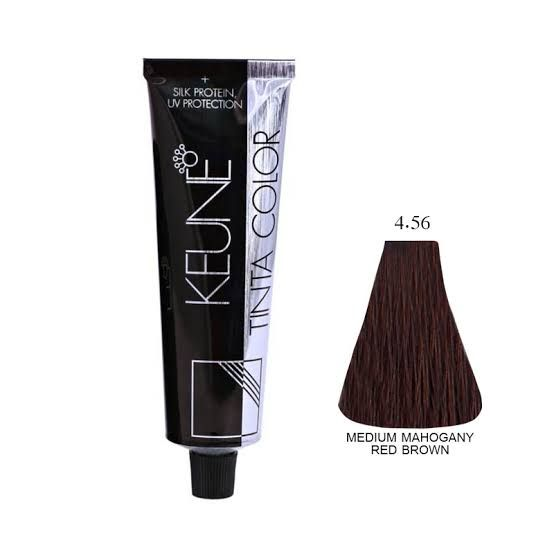 KEUNE HAIR COLOR MEDIUM MAHOGANY RED BROWN 4.56, 60ML