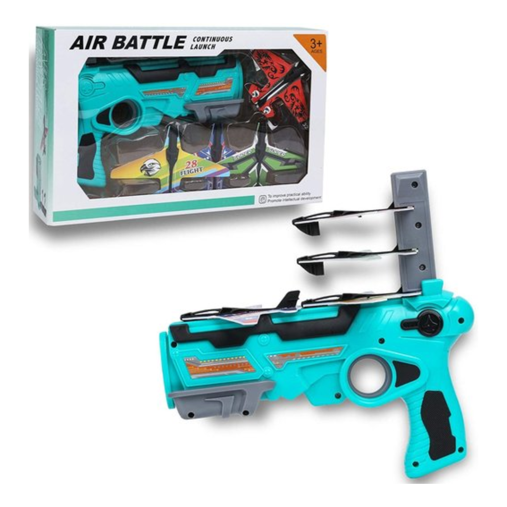 AIR BATTLE CONTINUOUS LAUNCH GUN TOY 809