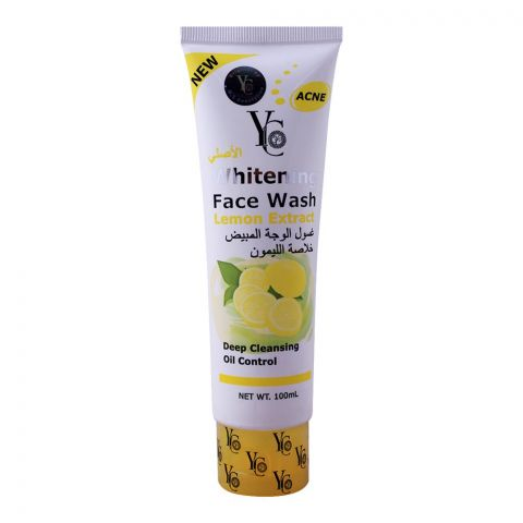 YC WHITENING FACE WASH LEMON EXTRACT 100ML