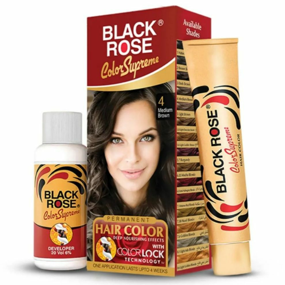 BLACK ROSE COLOR SUPREME MEDIUM BROWN 4