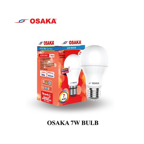 OSAKA LED BULB WHITE 7W SCREW TYPE