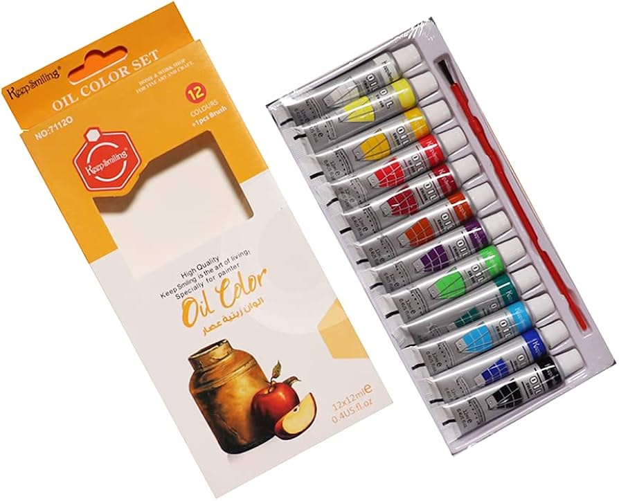 12 OIL COLOR SET HS-71120