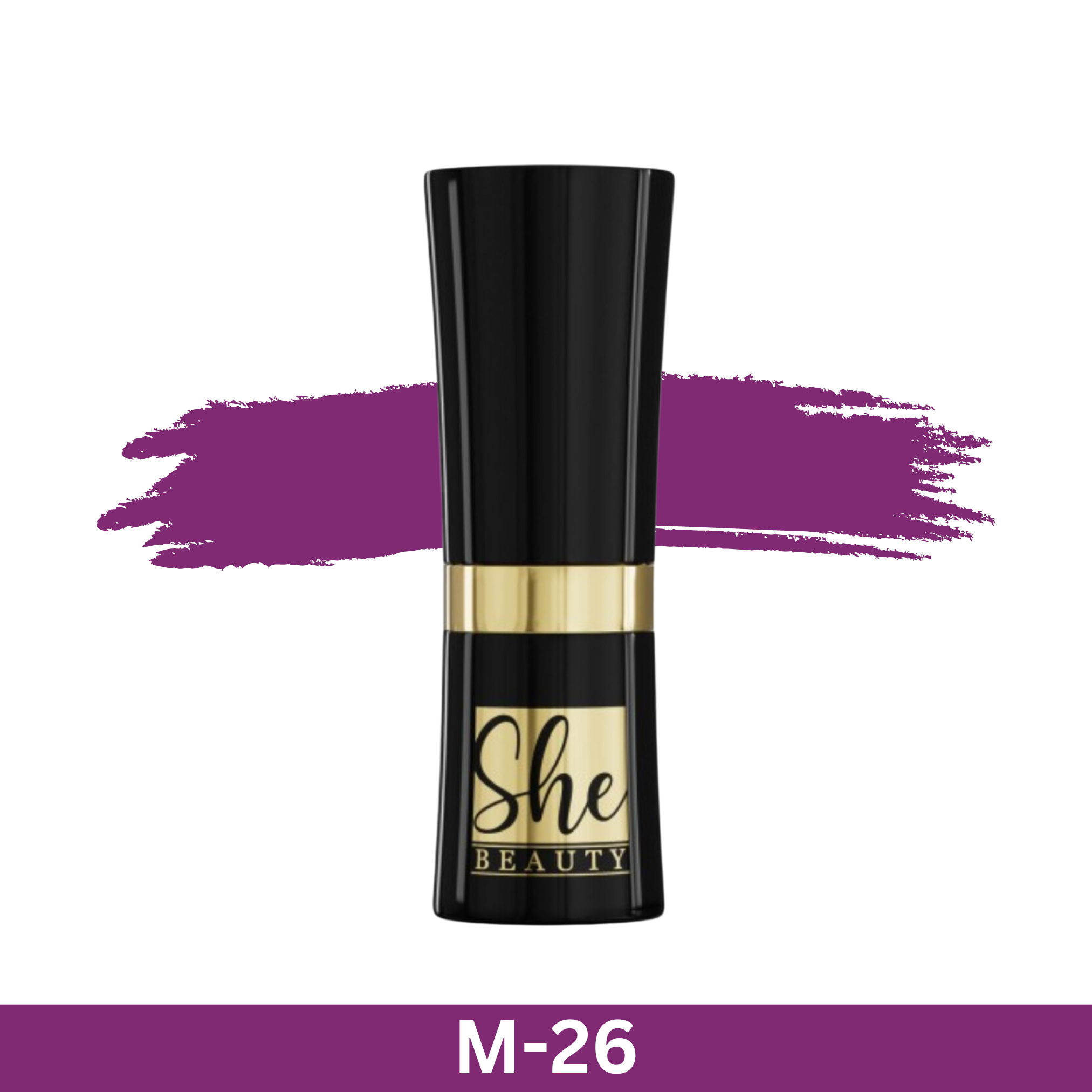 SHE BEAUTY MATTE LIPSTICK M-26