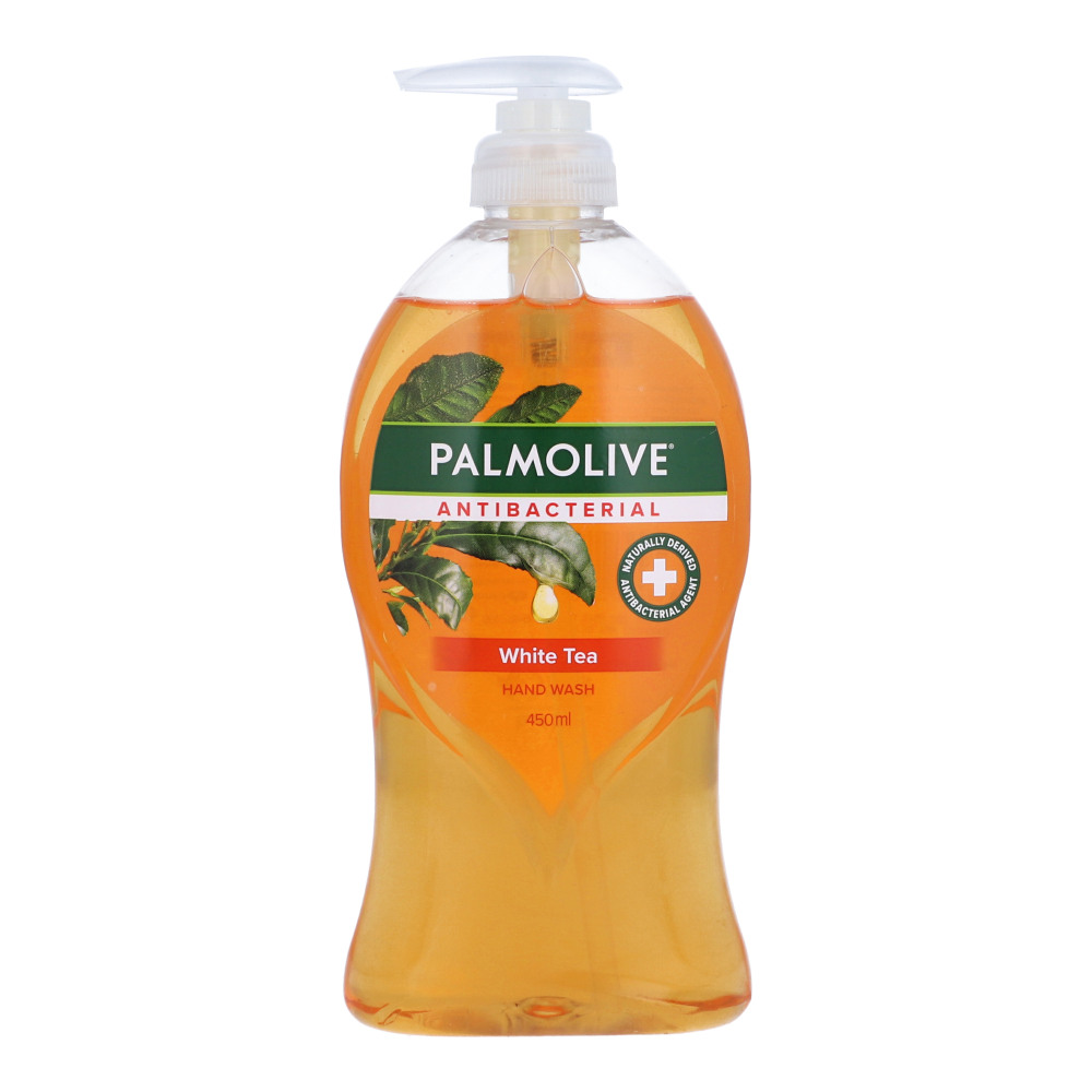 PALMOLIVE ANTIBACTERIAL WHITE TEA HANDWASH 450ML