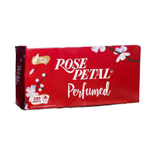 ROSE PETAL PERFUMED TISSUE 150x2 PLY