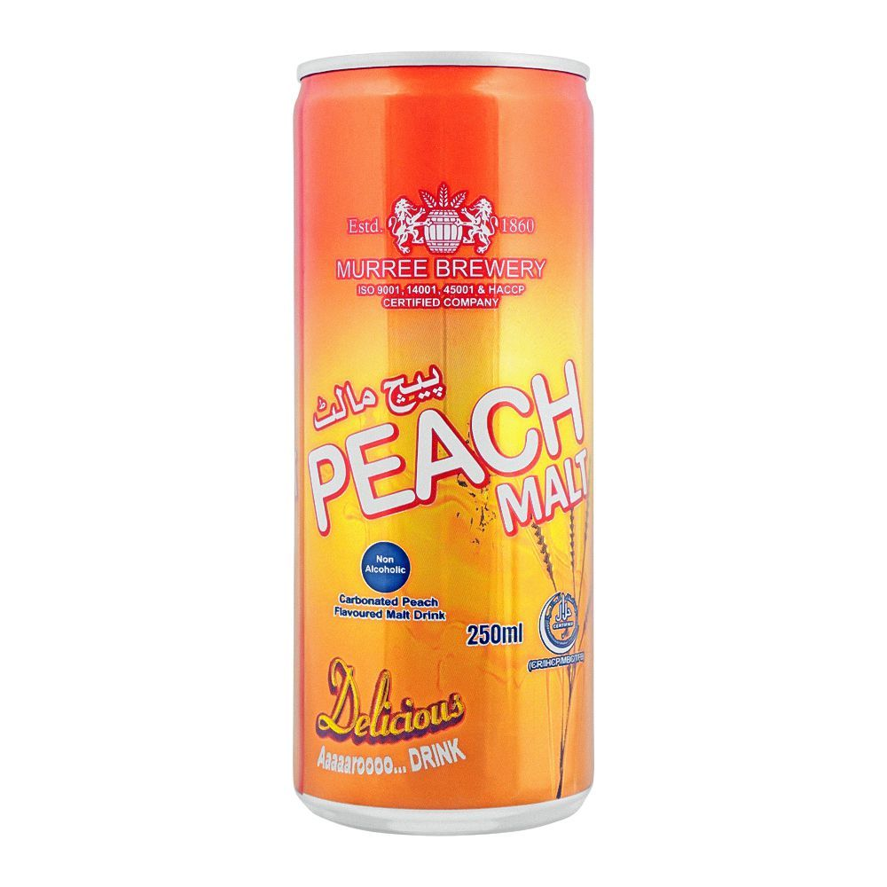 MURREE BREWERY PEACH MALT CAN 250ML