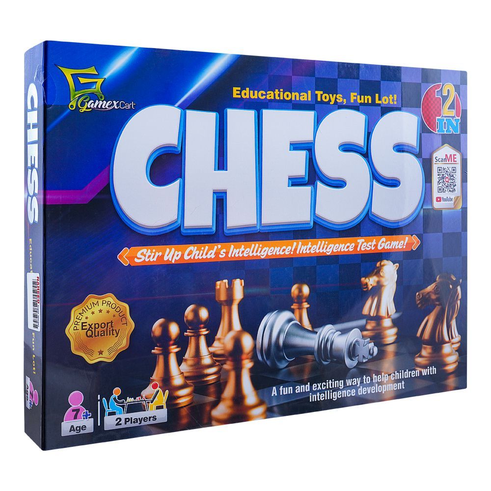 GAMEX CART CHESS 2 IN 1