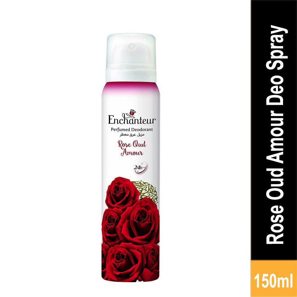 ENCHANTEUR BODYSPRAY ROSE OUD AMOUR 150ML