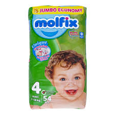 MOLFIX DIAPER MAXI NO4 54PCS