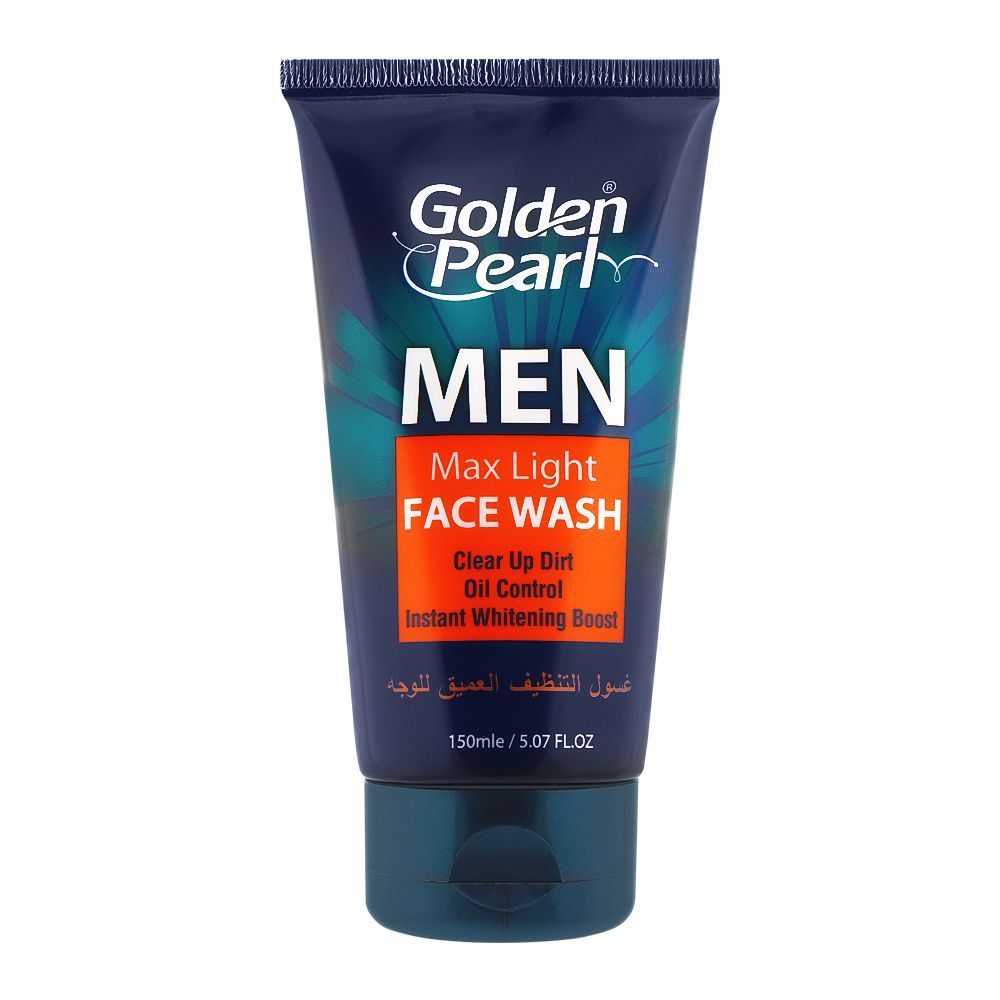 GOLDEN PEARL MEN FACE WASH MAX LIGHT 150ML