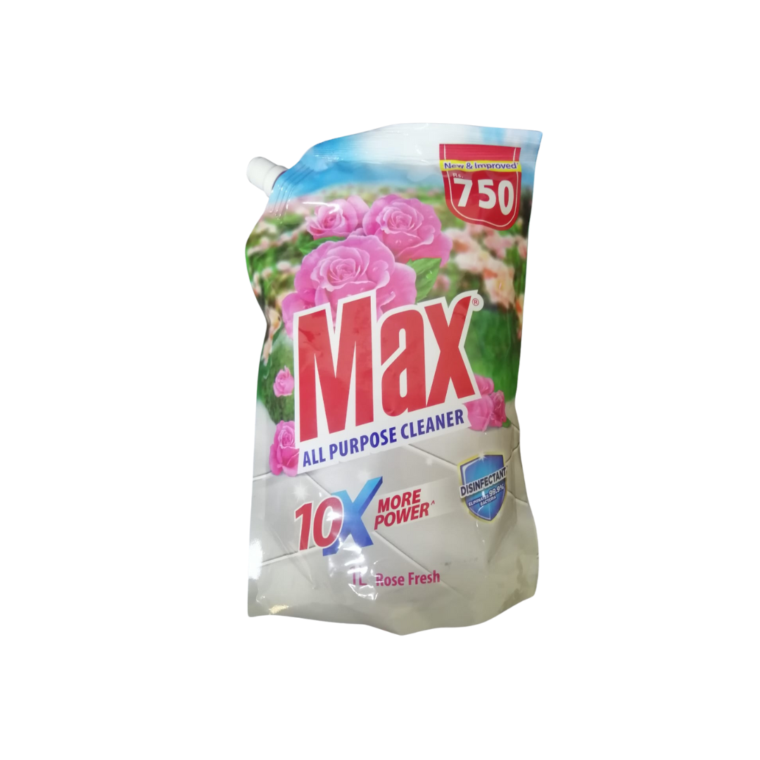 MAX ROSE FRESH ALL PURPOSE CLEANER 1 LITER