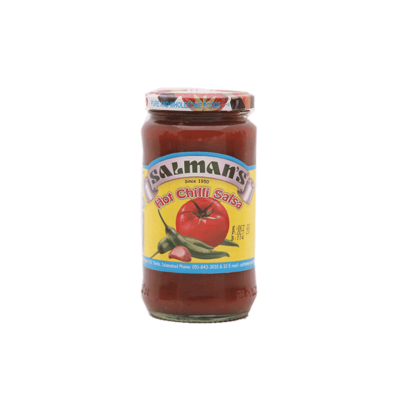 SALMANS HOT CHILLI SALSA 370GM