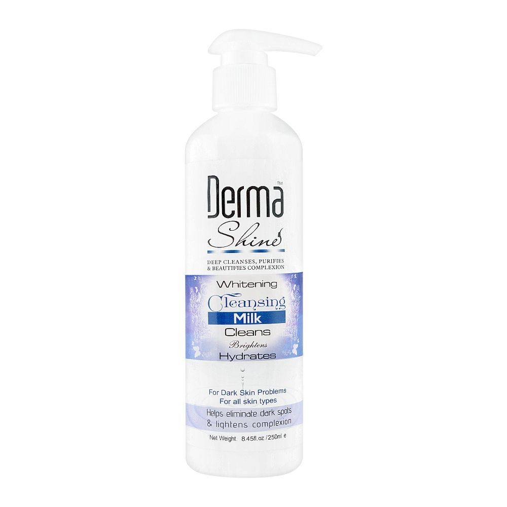 DERMA SHINE WHITENING CLEANSING MILK 250ML