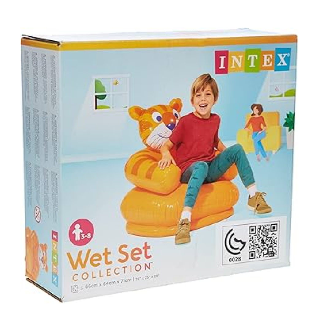 INTEX WET SET COLLECTION INFLATABLE KIDS CHAIR 68556NP