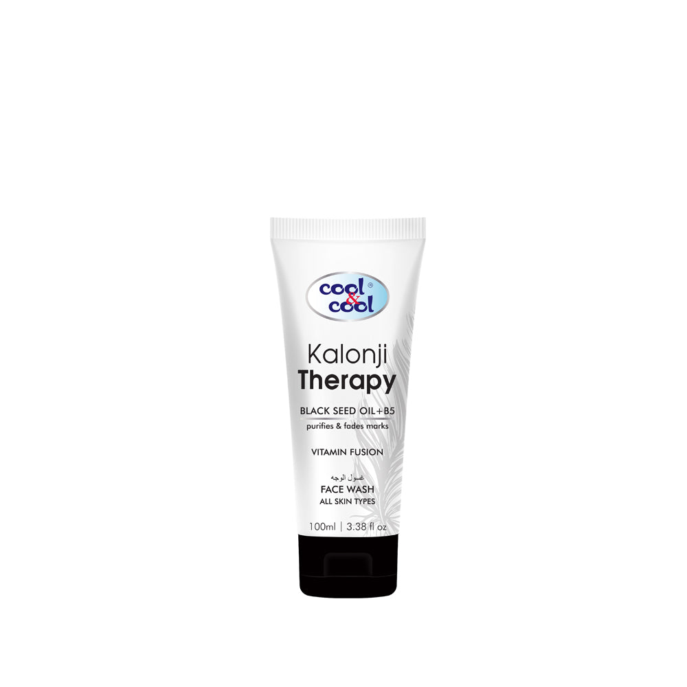 COOL & COOL KALONJI THERAPY BLACK SEED OIL +B5 FACE WASH 100ML