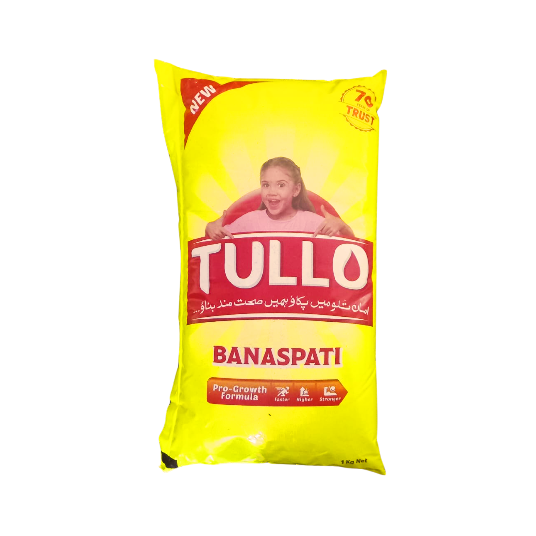 TULLO BANASPATI GHEE 1KG POUCH