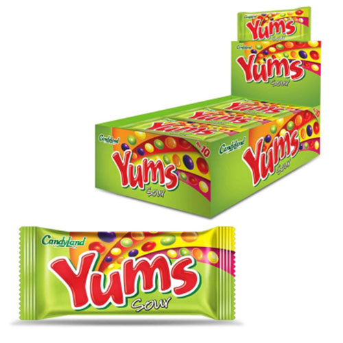 CANDYLAND YUMS SOUY 12PCS