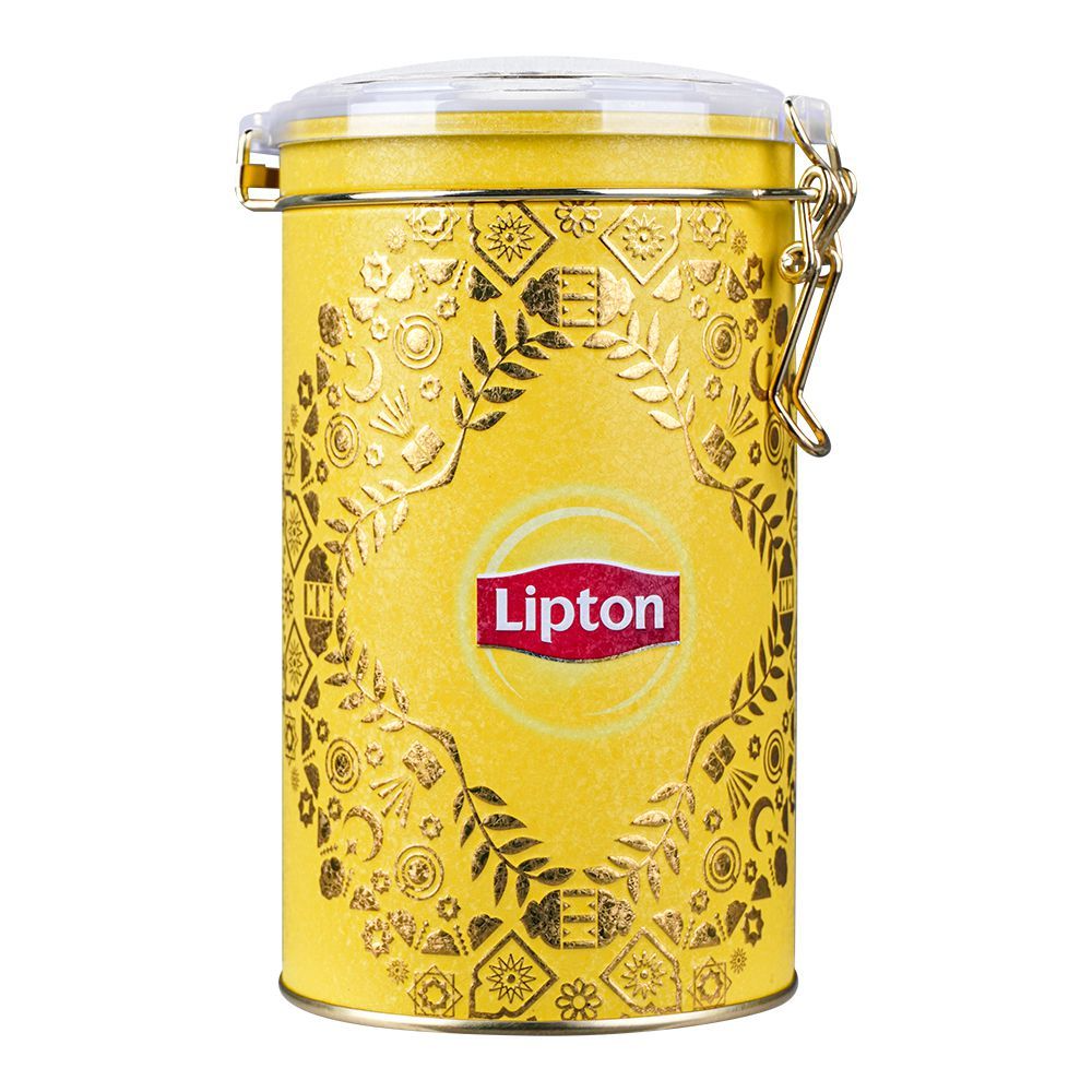 LIPTON YELLOW LABEL TEA GIFT JAAR 140GM