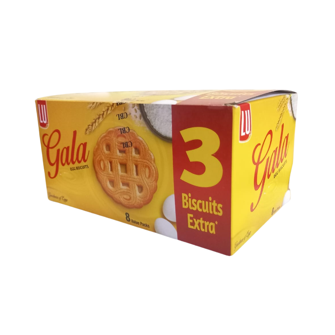 LU GALA EGG BISCUITS 71GM 8PCS BOX