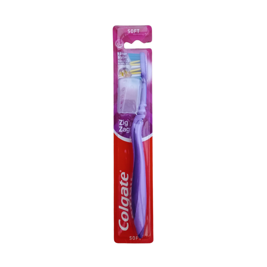 COLGATE TOOTHBRUSH ZIG ZAG SOFT 1PC