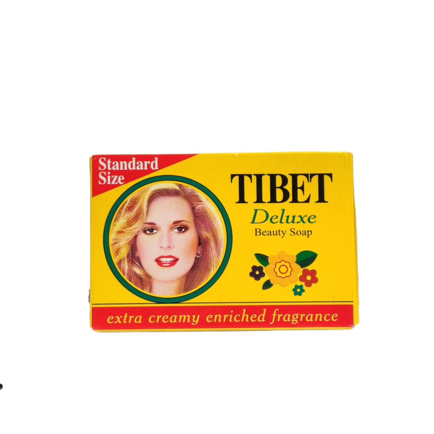 TIBET DELUXE BEAUTY SOAP YELLOW STANDARD SIZE 70GM