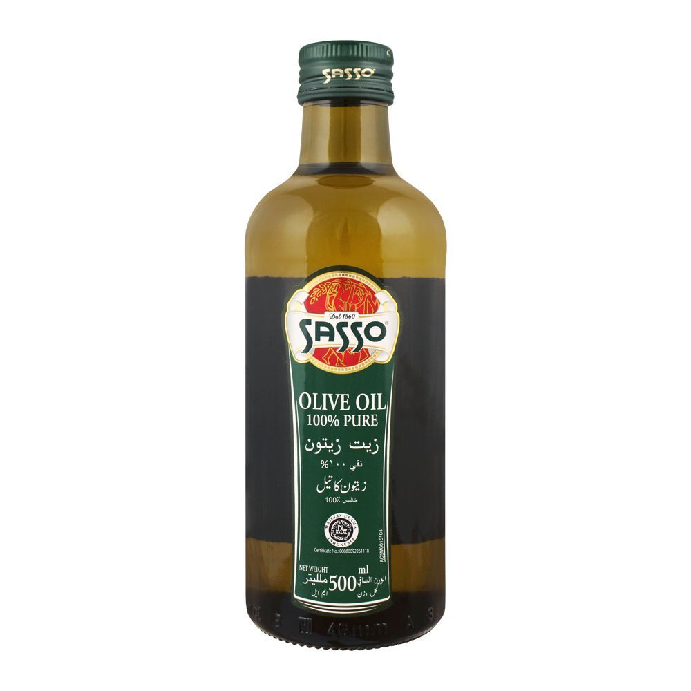 SASSO OLIVE OIL BOTTLE 500ML