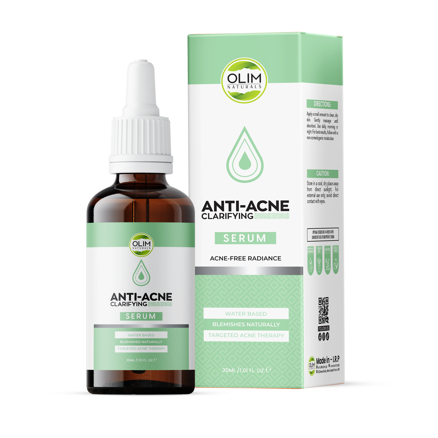 OLIM ANTI-ACNE CLARIFYING SERUM 30ML