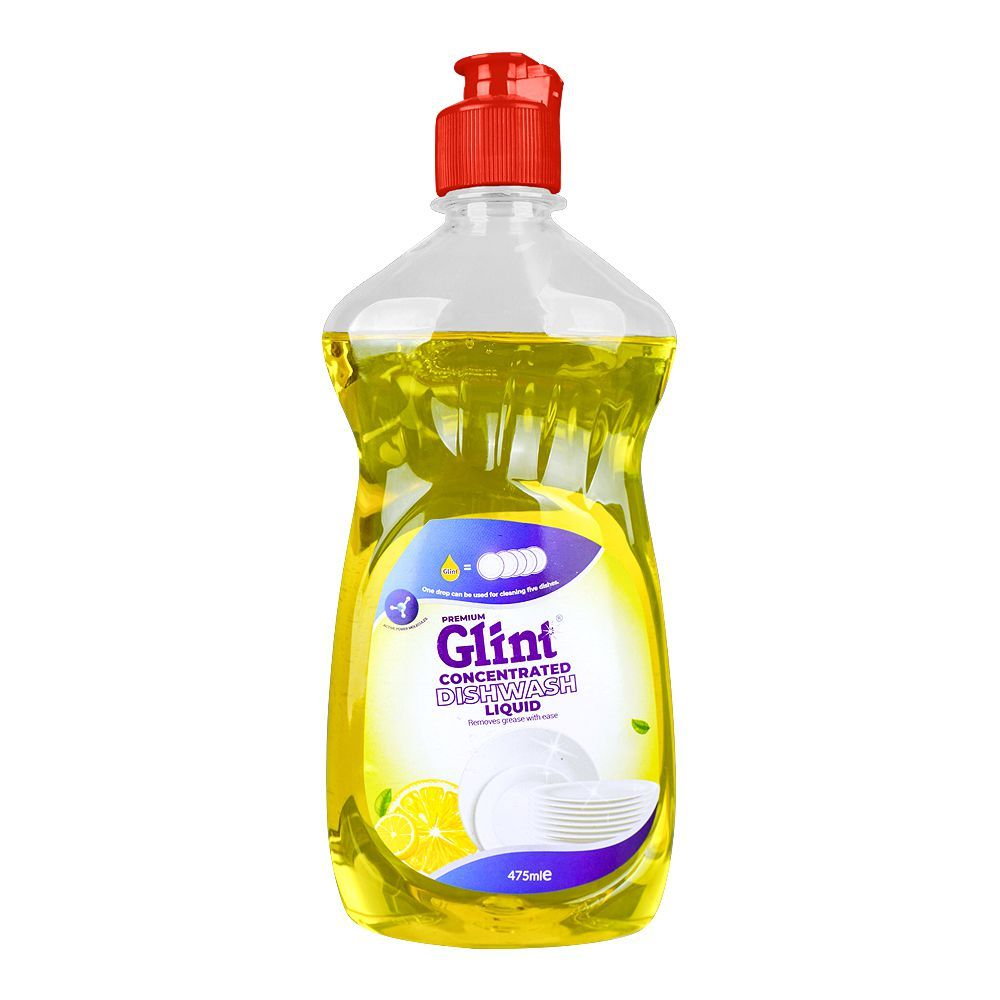 GLINT CONCENTRATED DISHWASH LIQUID 475ML