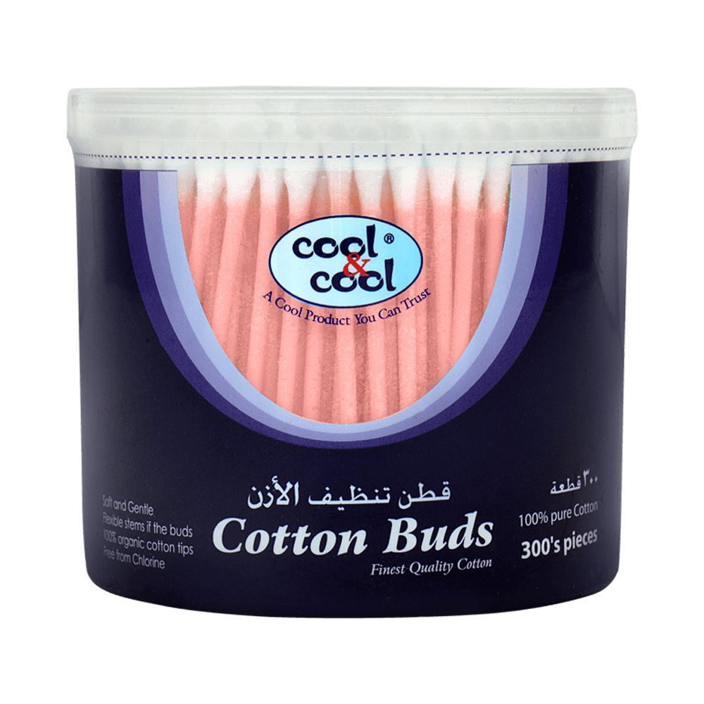 COOL & COOL COTTON BUDS 300PCS BOX