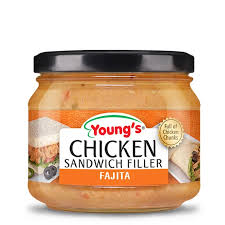 YOUNGS CHICKEN SANDWICH FILLER FAJITA 275GM