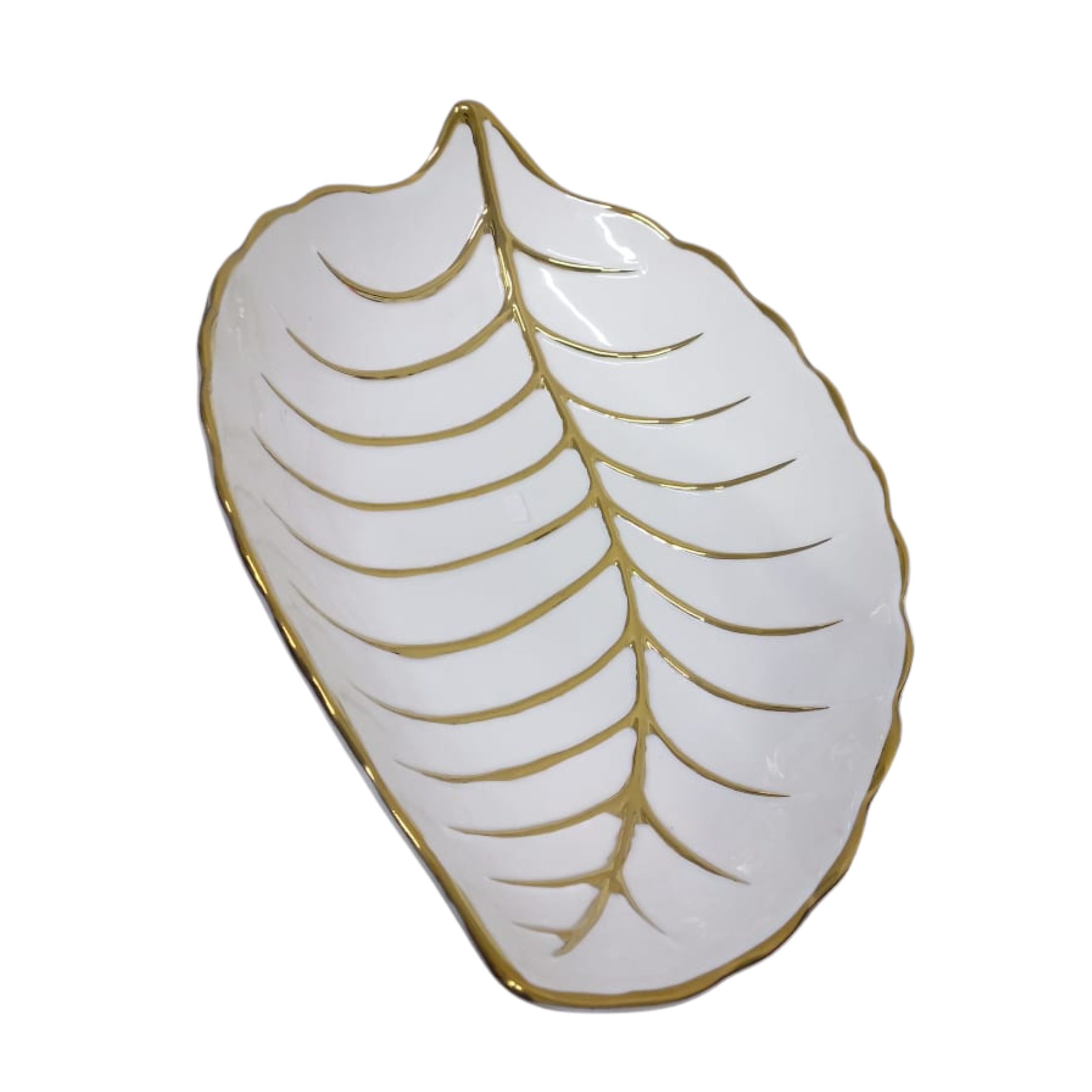 IMPERIAL SHALLOW LEAF PLATE 21102G