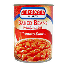 AMERICANA BAKED BEANS IN TOMATO SAUCE 400GM