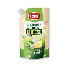 SWISS PREMIUM CUCUMBER & GARLIC CHEESE SAUCE 200GM