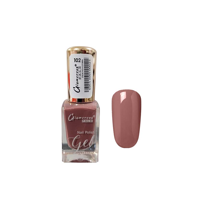 GLAMOROUS FACE PEEL OFF NAIL POLISH GEL 102