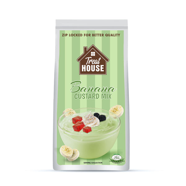 TREAT HOUSE BANANA CUSTARD MIX POUCH 250G