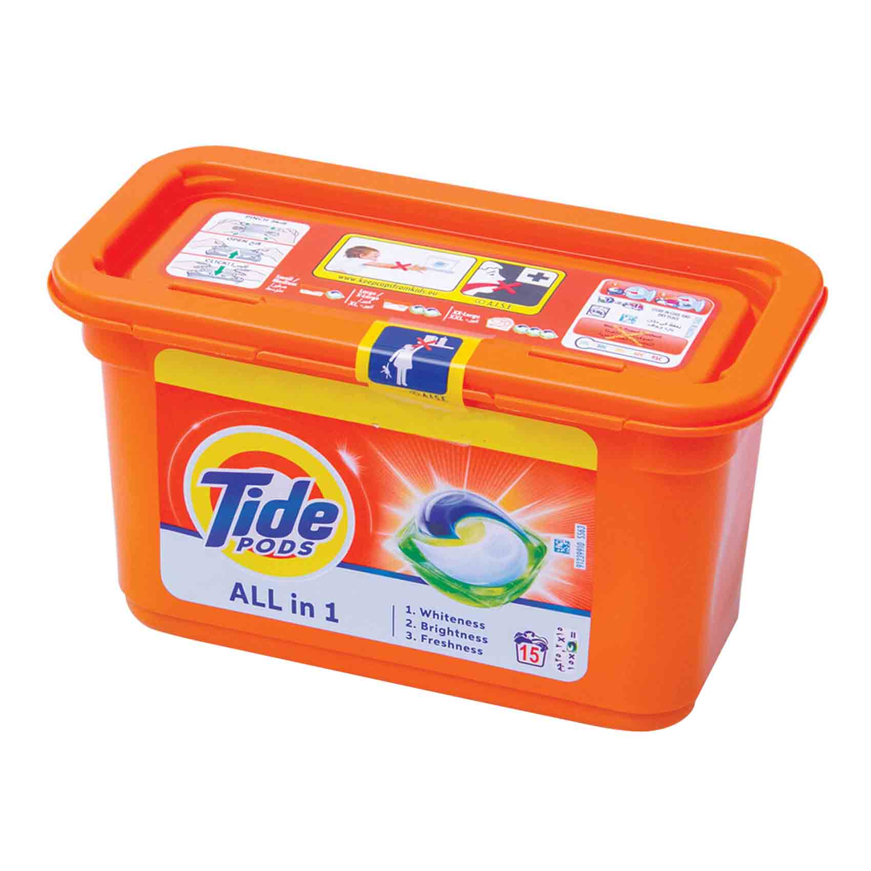 TIDE PODS ALL IN 1 ORIGINAL 15PCS BOX