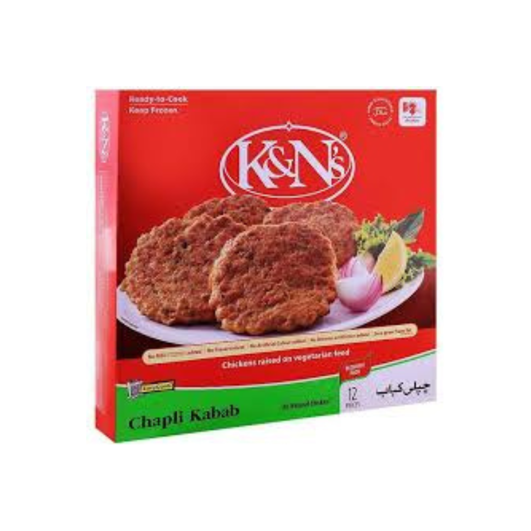 K&N's CHAPLI KABAB 12PCS 900GM