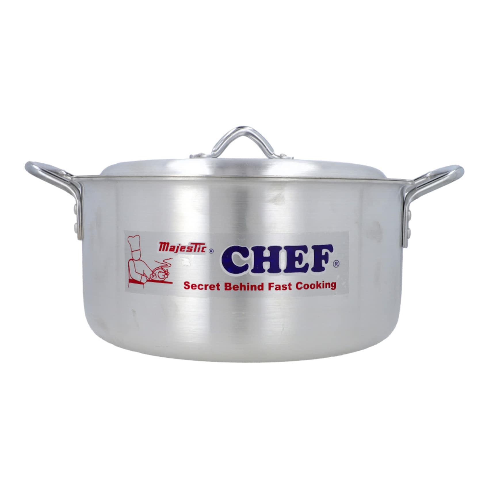 CHEF PATELA ALMUNIUM WITH LID 30X14CM