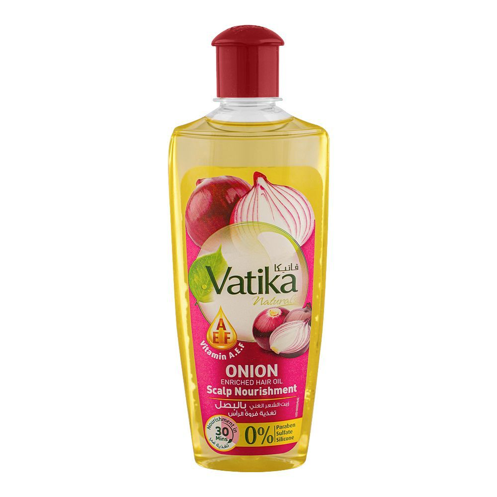 VATIKA ONION ENRICHED HAIR OIL SCALP NOURISHMENT  200ML