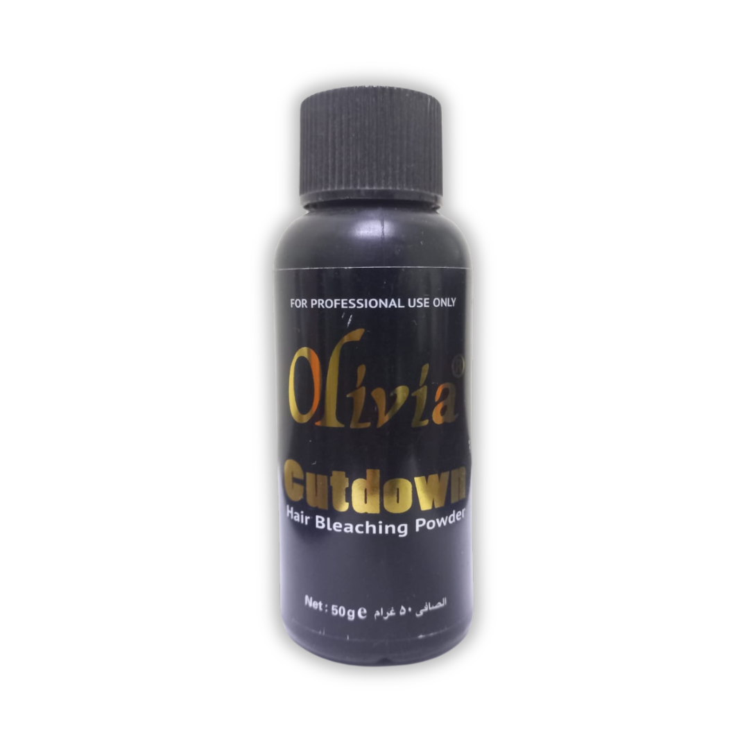 OLIVIA CUTDOWN HAIR BLEACHING POWDER 50GM