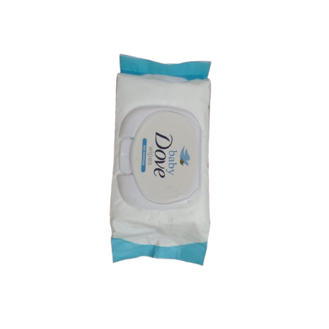 DOVE BABY WIPES 50 PCS