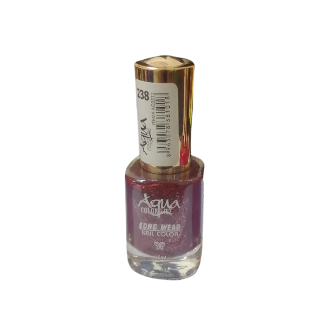 AQUA COLORLINE LONG WEAR NAIL POLLISH 15ML NO. 238