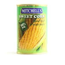 MITCHELLS SWEET CORN 450GM