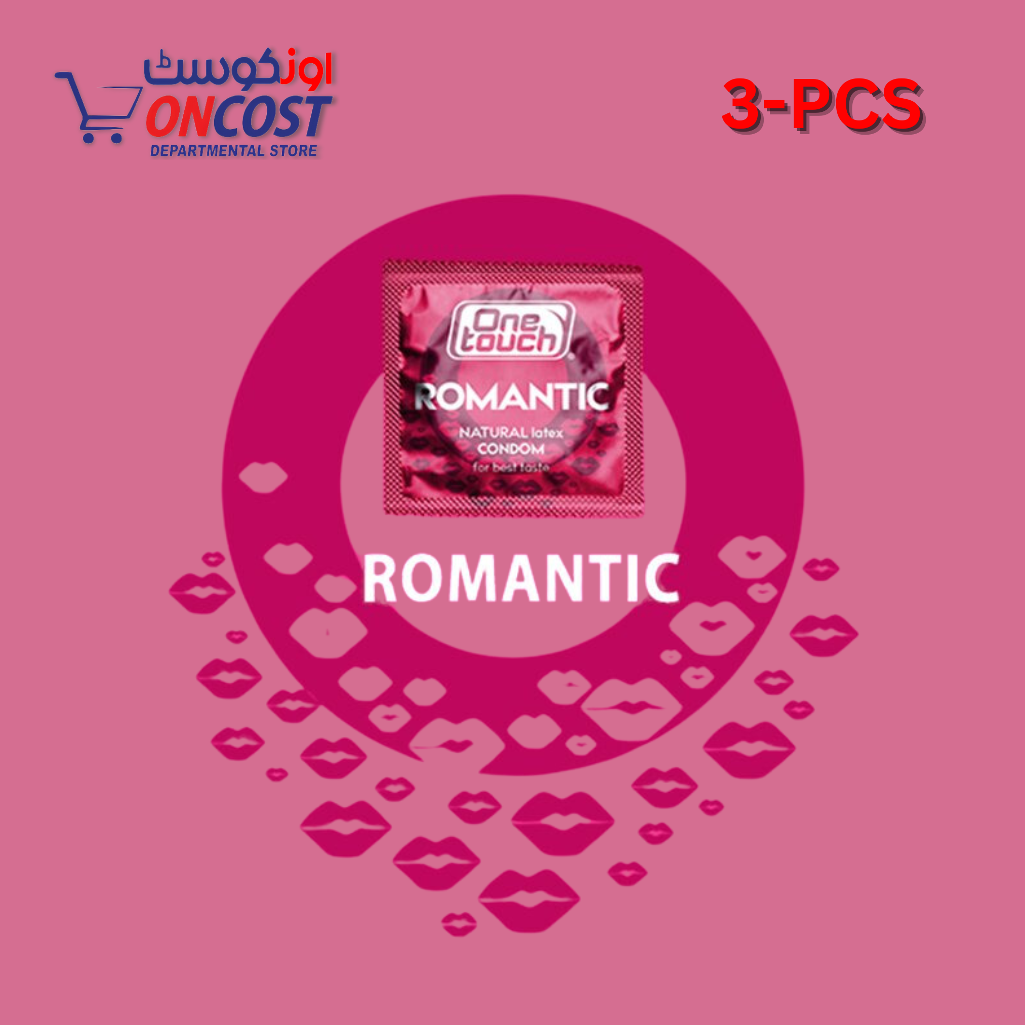 ONE TOUCH ROMANTIC CONDOM 3PCS