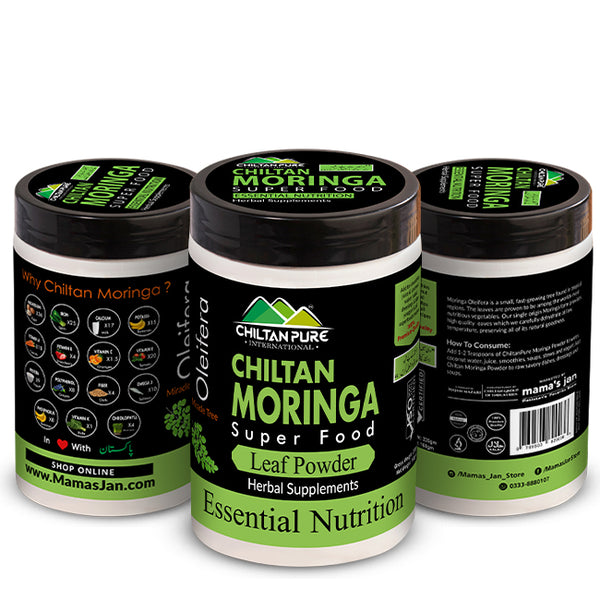 CHILTAN PURE MORINGA LEAF POWDER JAR 220GM