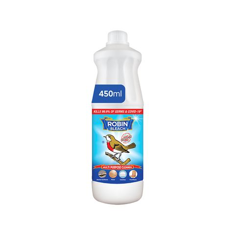 ROBIN BLEACH LIQUID 450ML BOTTLE