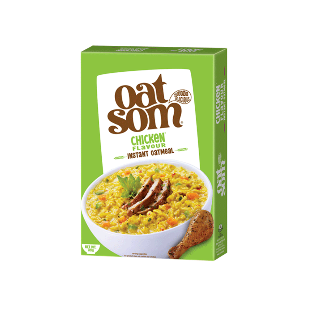 SHAN OAT SOM CHICKEN INSTANT OATMEAL 39GM