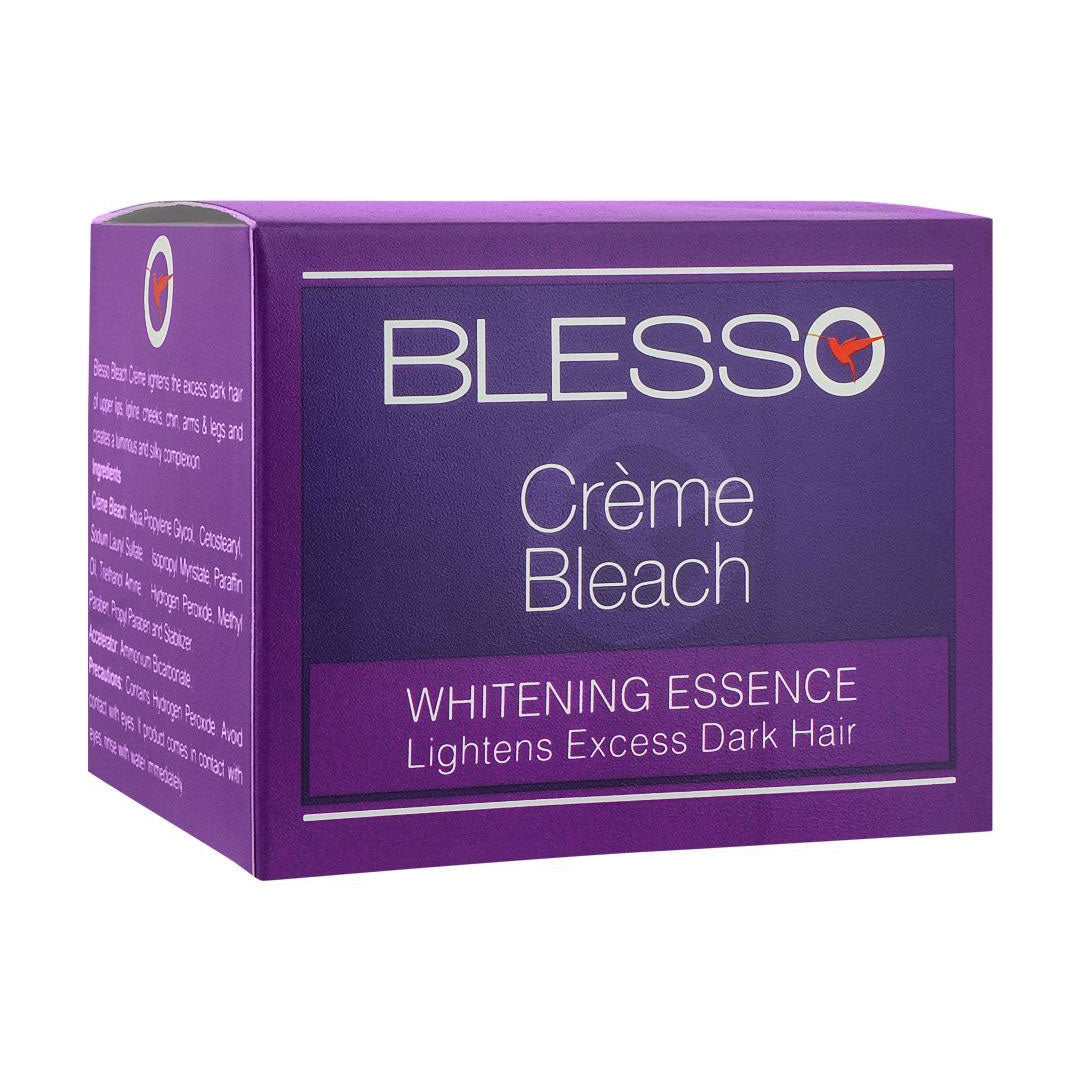 BLESSO CREME BLEACH WHITENS EXCESS DARK HAIR 500GM